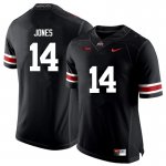 NCAA Ohio State Buckeyes Men's #14 Keandre Jones Black Nike Football College Jersey IIP7145YZ